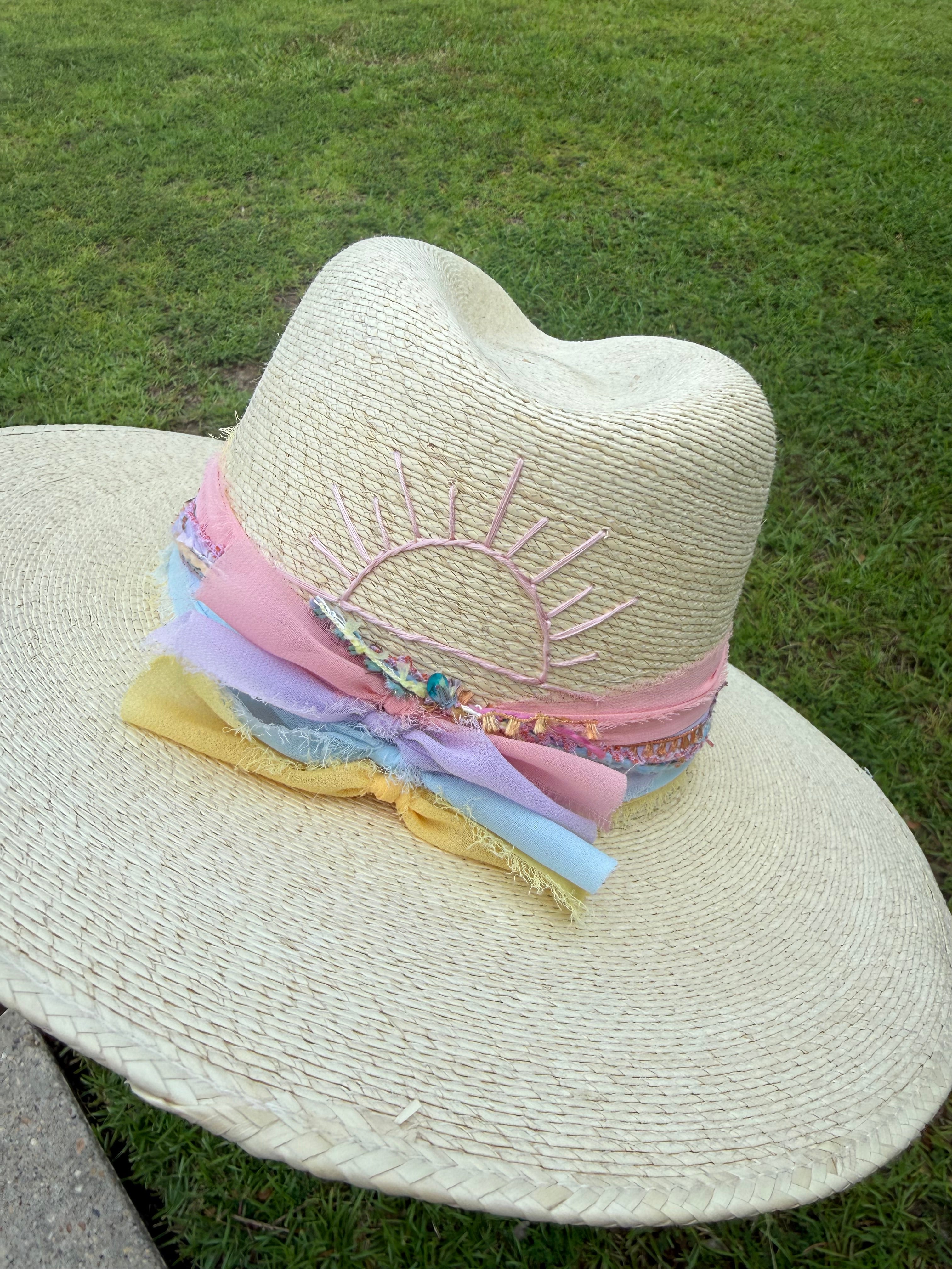 Sunset Embroidered Signature Hat