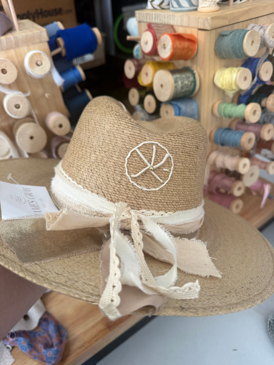 Tan Signature Sand Dollar with Pearl-Neutral