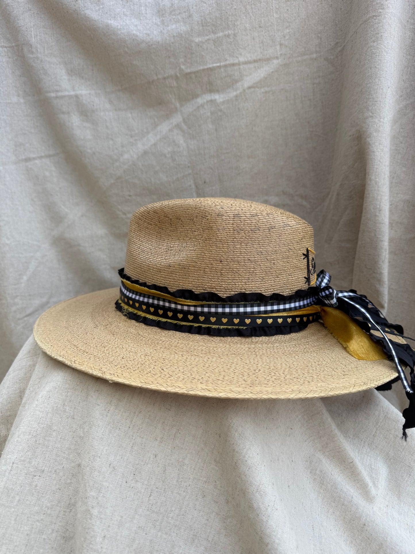 Tan Signature Eags Pennant Embroidered Hat