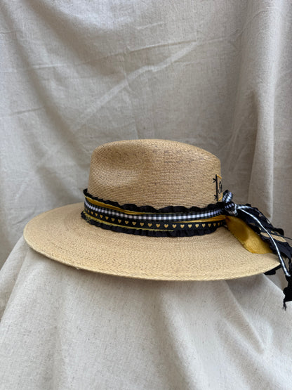 Tan Signature Eags Pennant Embroidered Hat