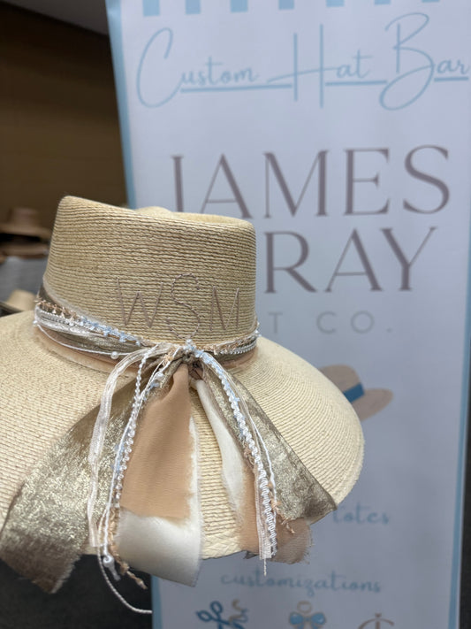 Ivory Downward Crown Sun Hat