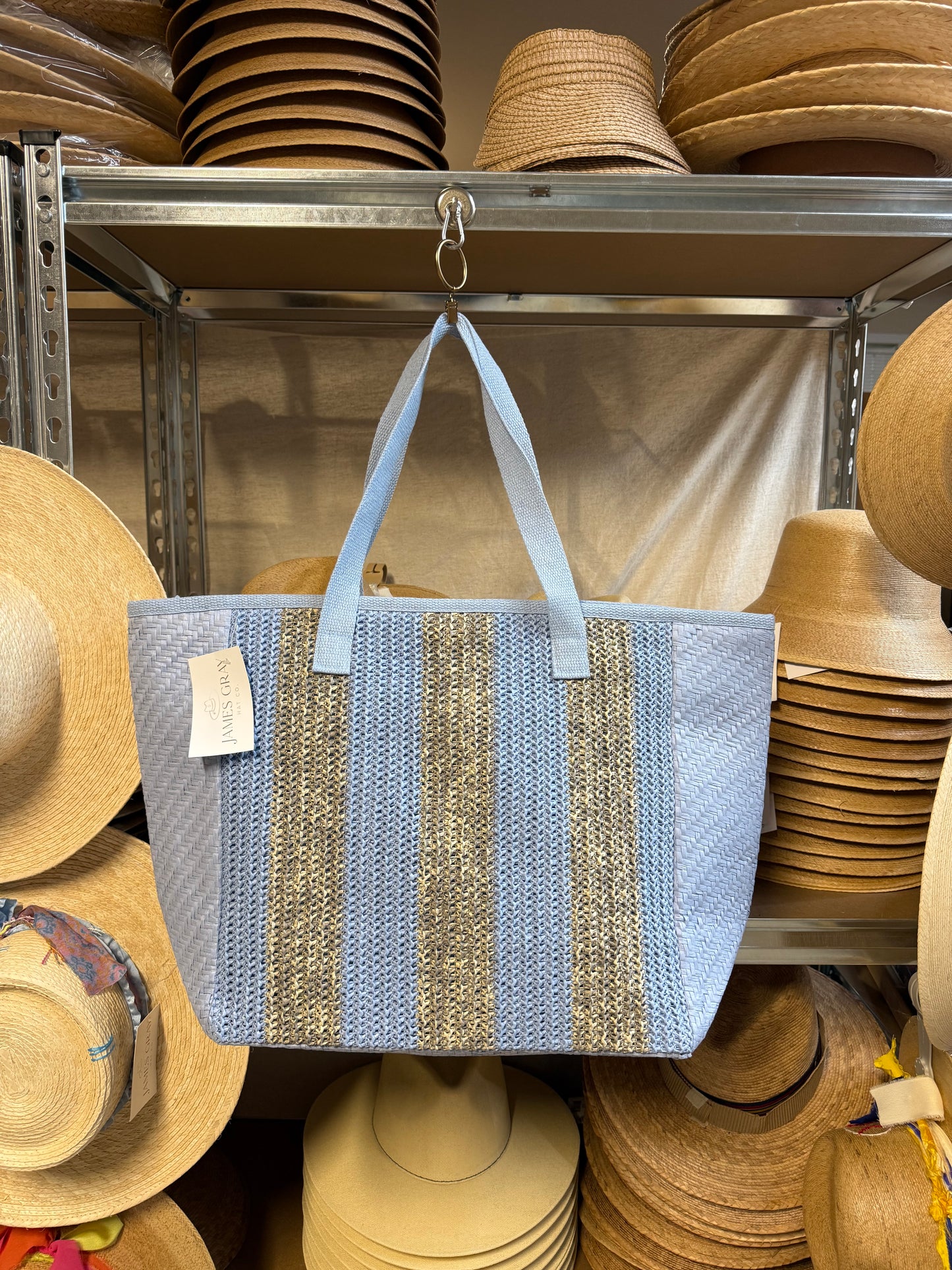 Light Blue Nautical Tote