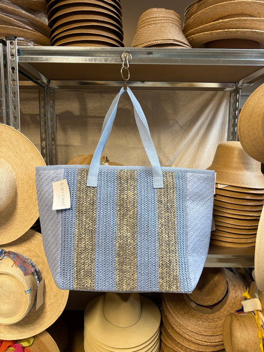 Light Blue Nautical Tote