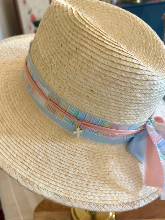 The Nette Palm Fedora Hat