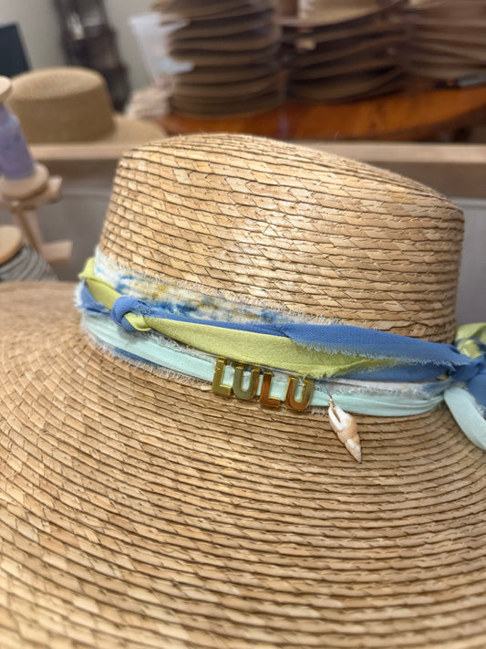 The Carl Palm Boater Hat