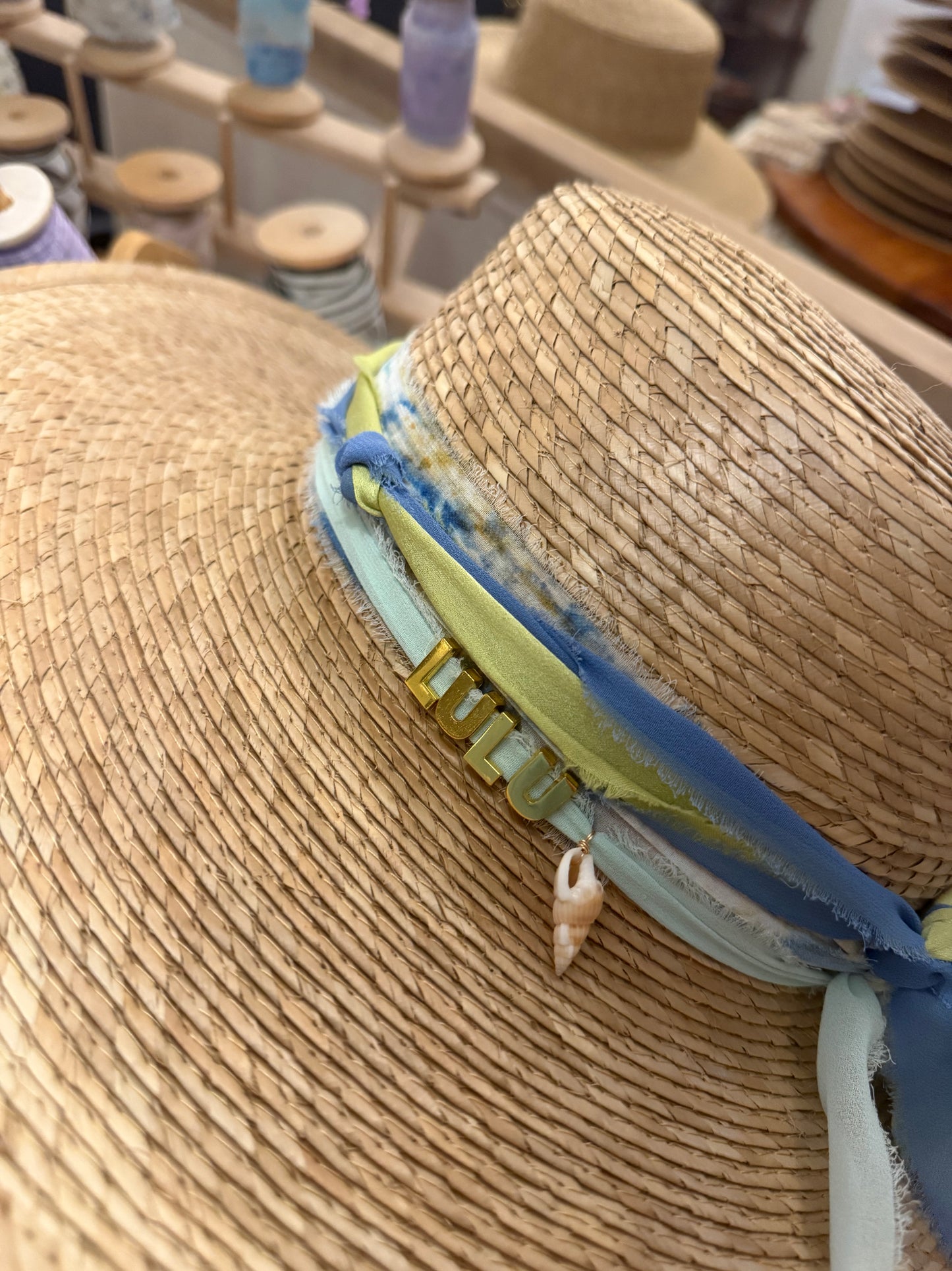 The Carl Palm Boater Hat